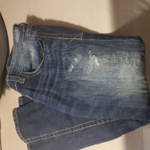 Buckle jean capris size 28 practically new